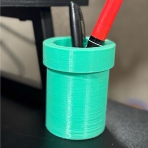 Aqua Pen Holder for Home Office